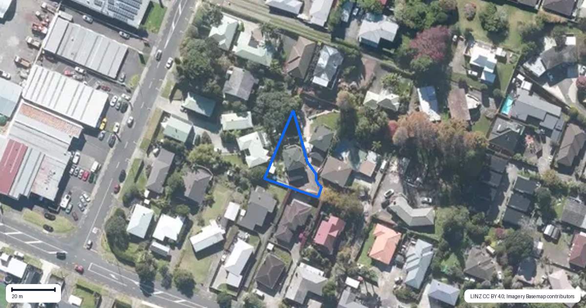 Property context map for 49B Union Road, Howick, Auckland