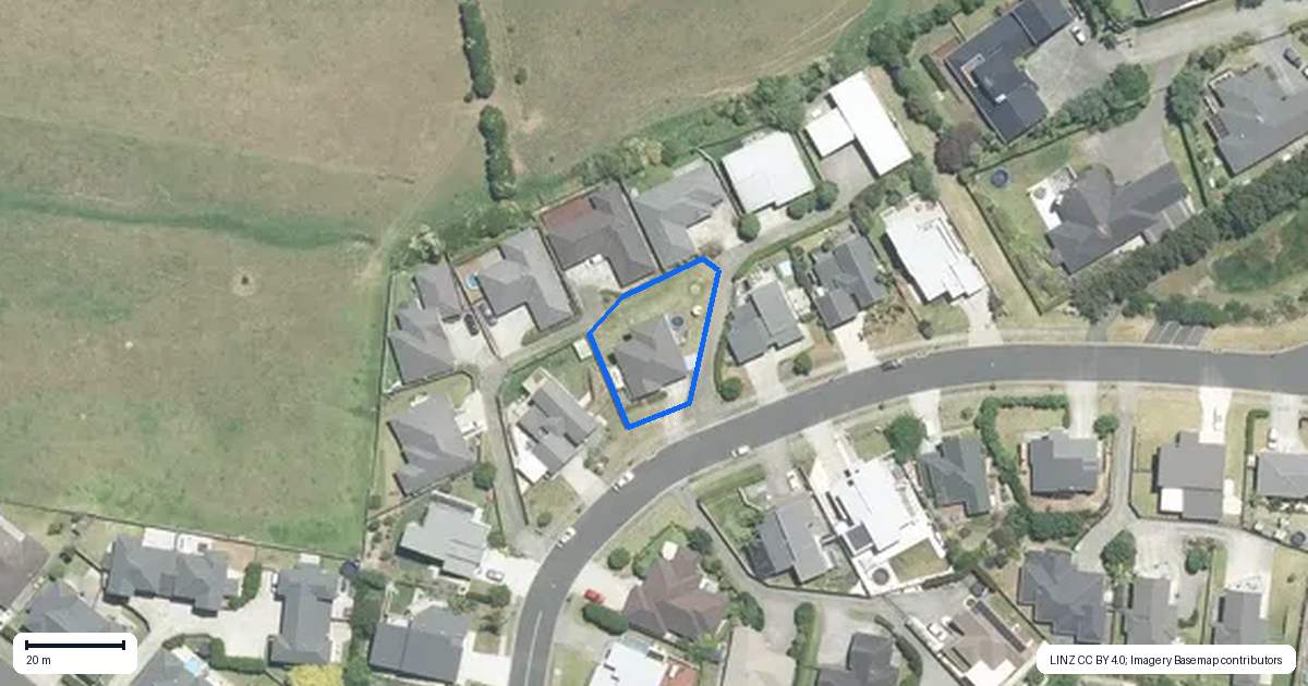 Property context map for 78 Isabella Drive, Pukekohe