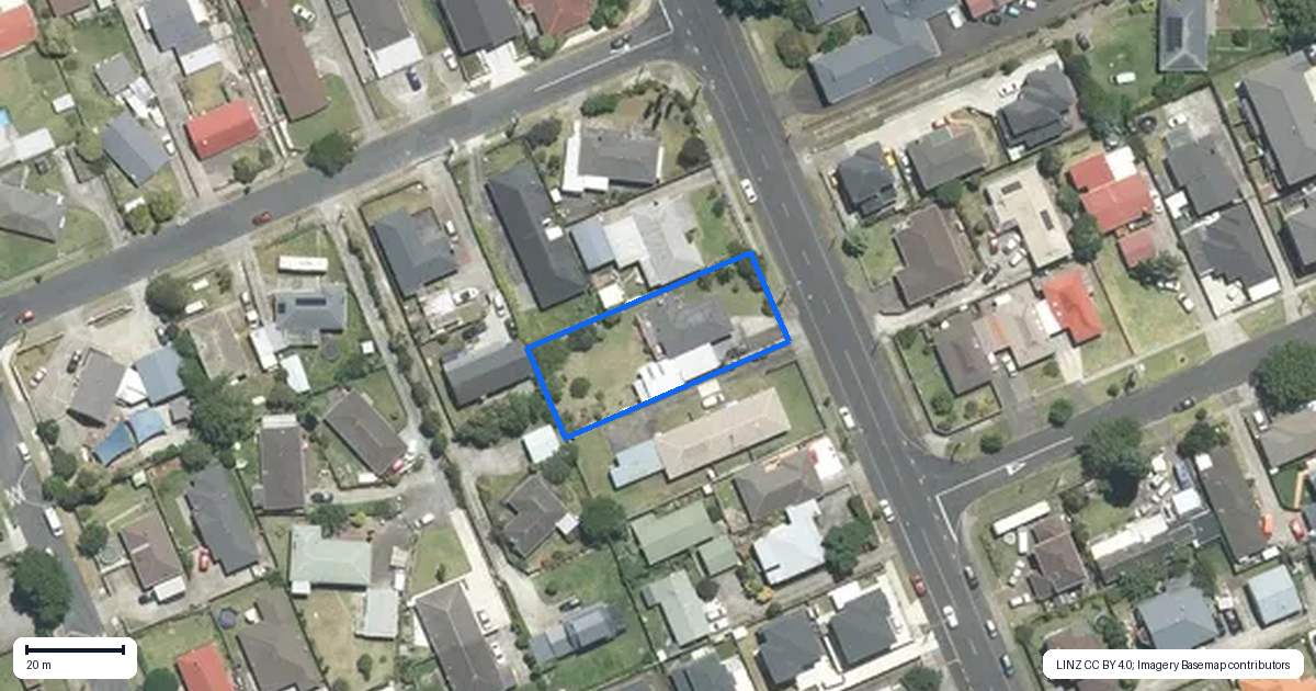 Property context map for 73 Wallace Road, Papatoetoe, Auckland