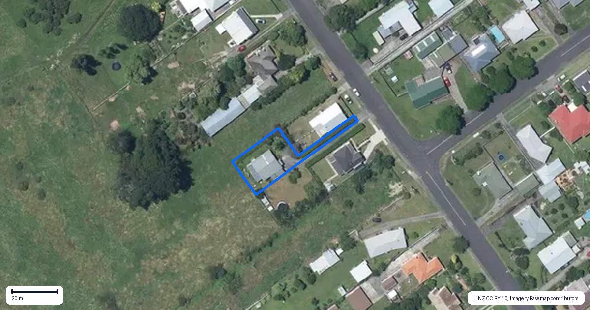 Property context map for 53A Roberts Avenue, Aramoho, Whanganui
