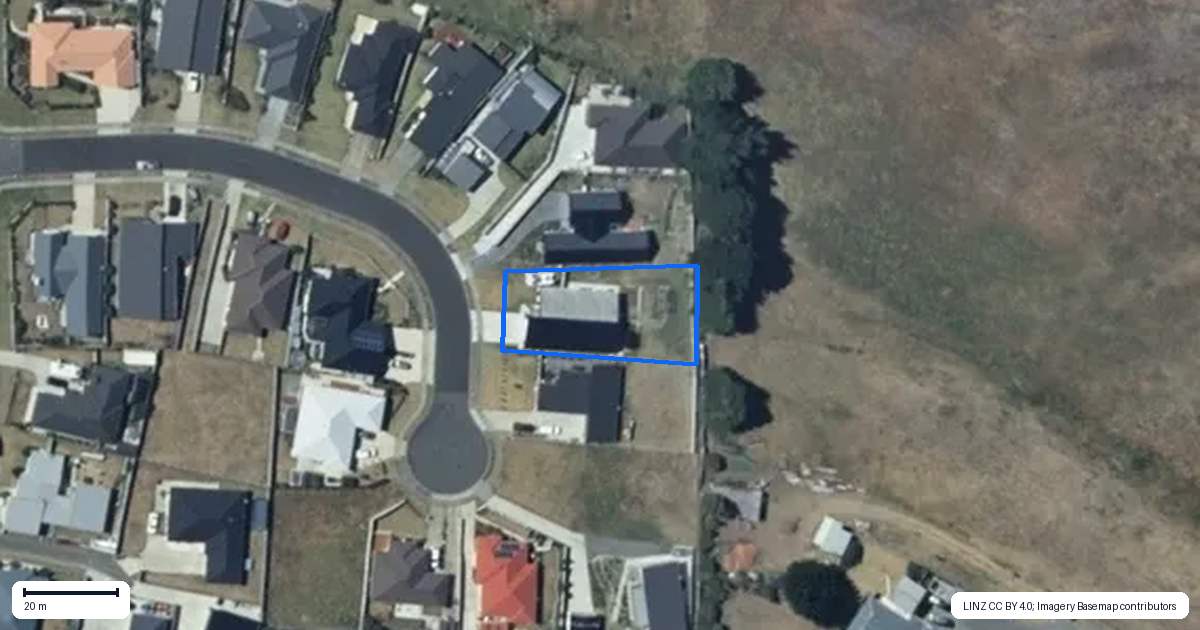 Property context map for 17 Oxnam Place, Foxton Beach, Foxton