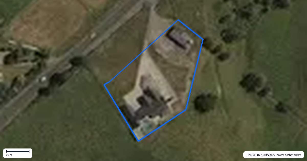 Property context map for 759 Tuhikaramea Road, Ngahinapouri, Ohaupo