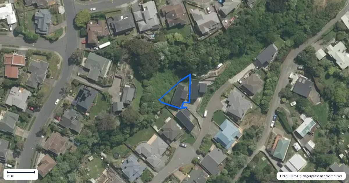 Property context map for 17A Wantwood Grove, Churton Park, Wellington