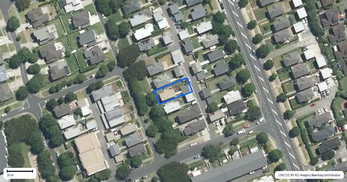 Property context map for 7 McGinty Street, Takanini, Auckland