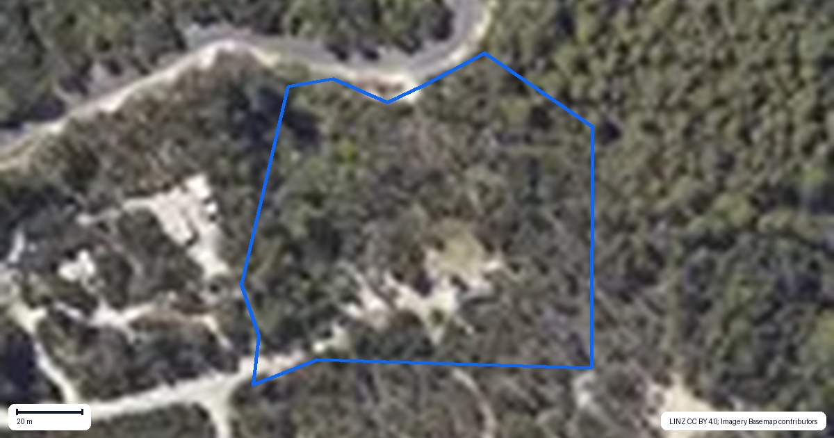 Property context map for 6 Tokongawa Drive, Kaiteriteri, Motueka