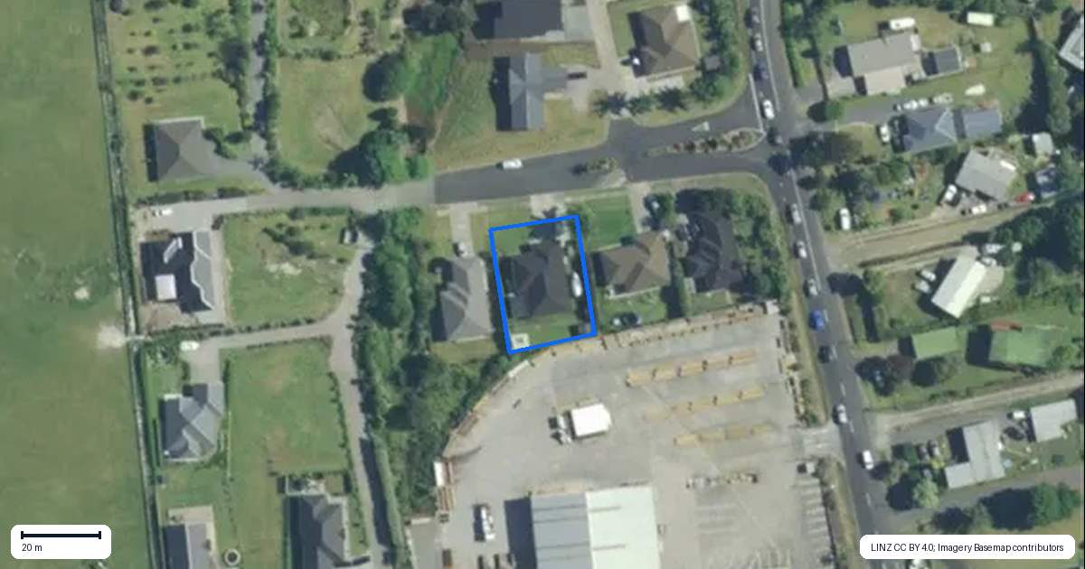 Property context map for 5 Riverglen Drive, Haruru