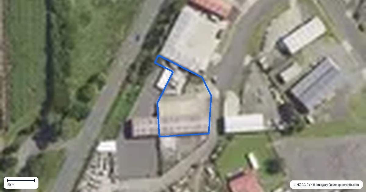 Property context map for 8 Marshall Place, Katikati
