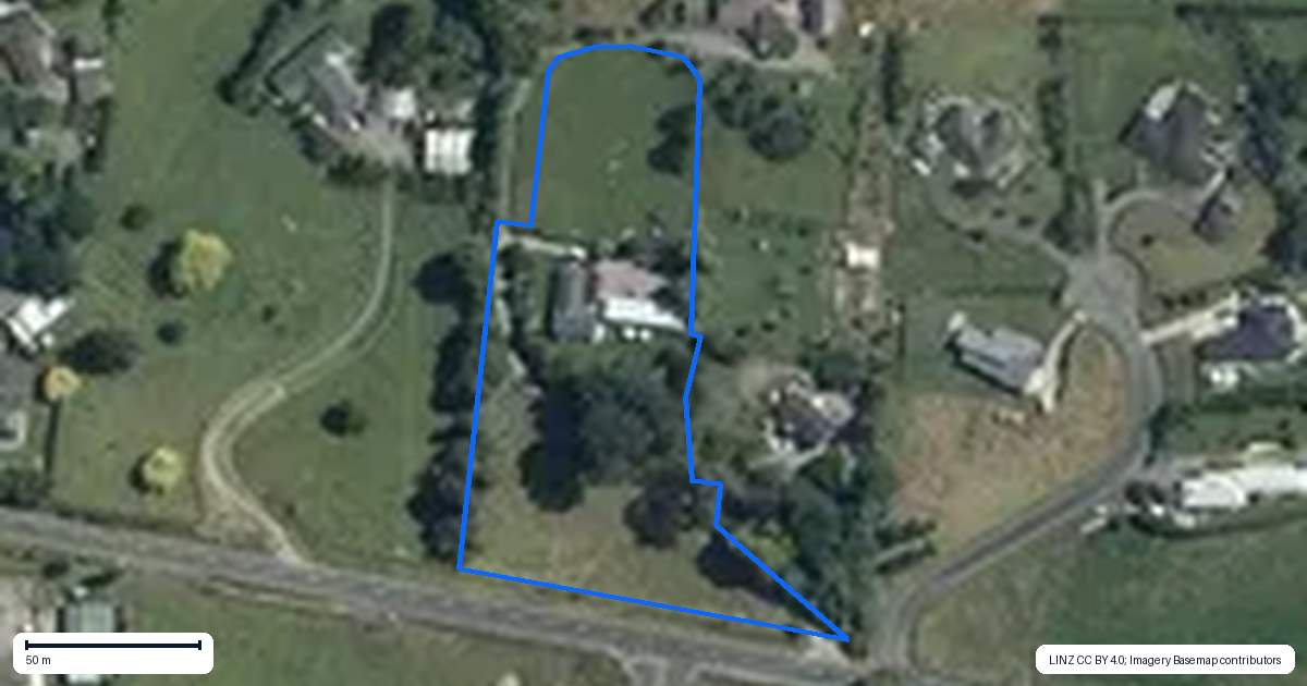 Property context map for 965A Reid Line East, Bunnythorpe, Palmerston North