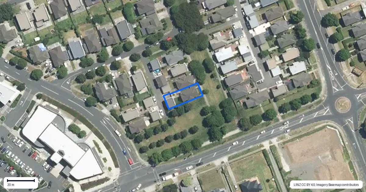 Property context map for 13 Phar Lap Crescent, Takanini, Auckland