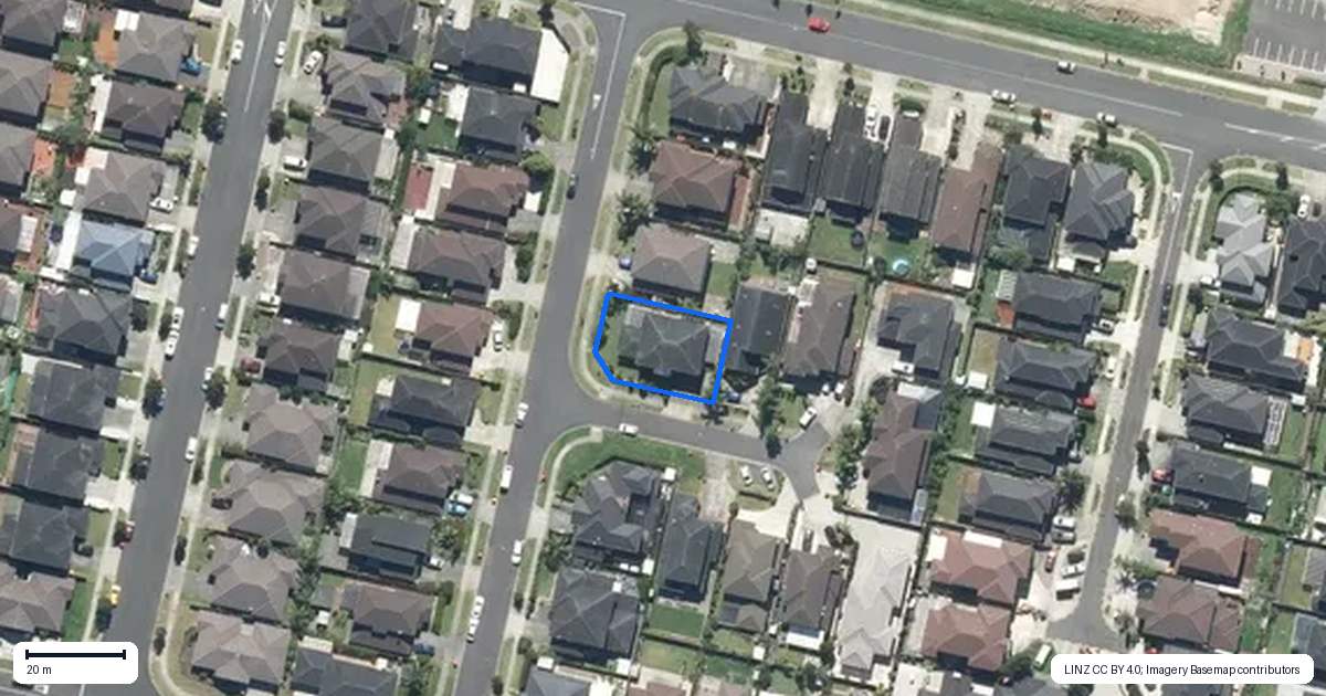 Property context map for 2 Creeve Place, Flat Bush, Auckland