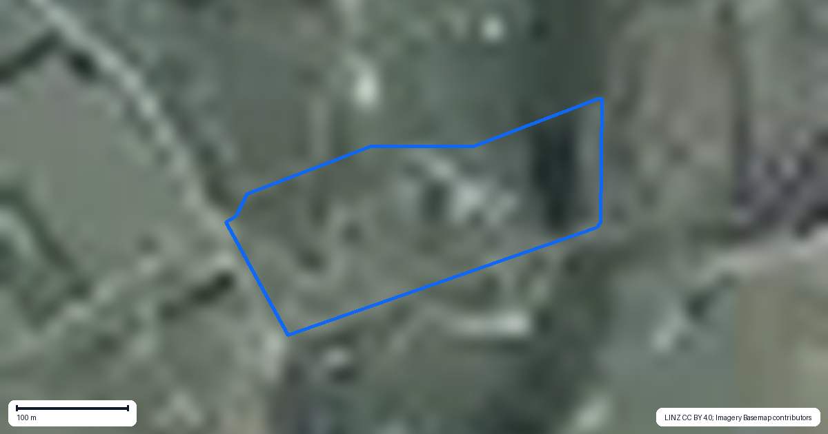 Property context map for 258 Loburn Kowai Road, Loburn