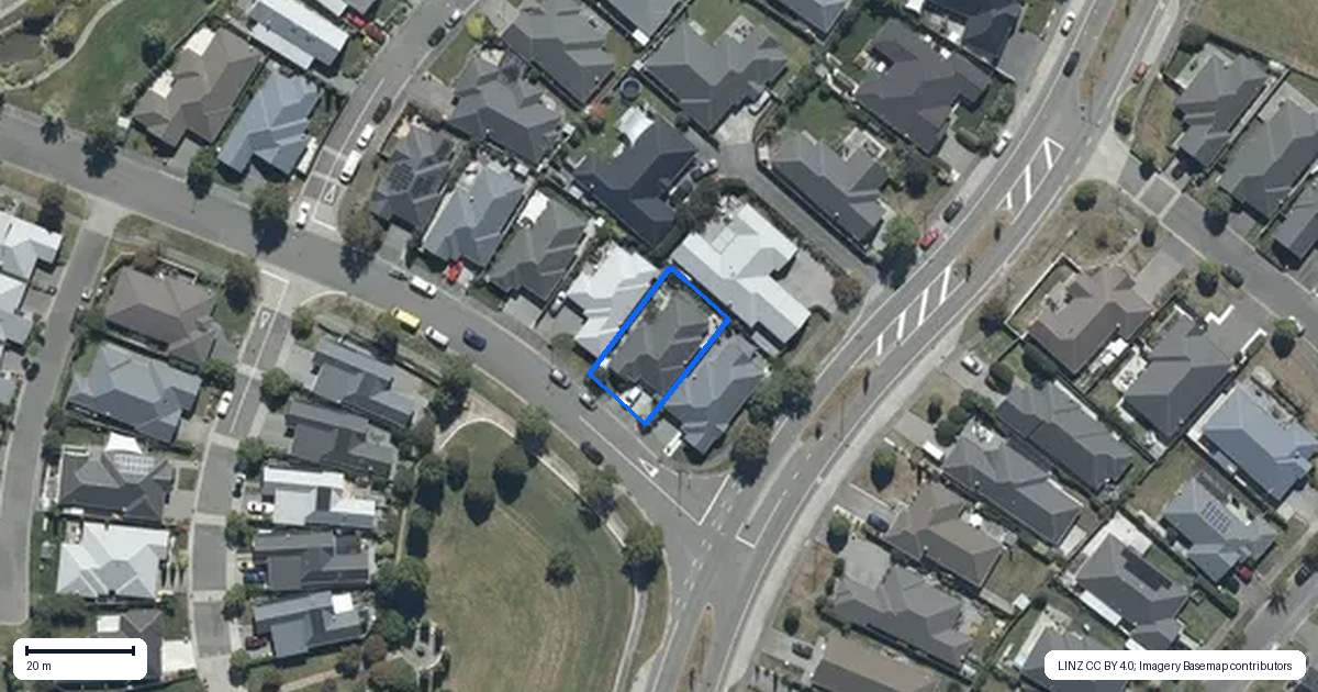 Property context map for 33 Cognac Drive, Yaldhurst, Christchurch