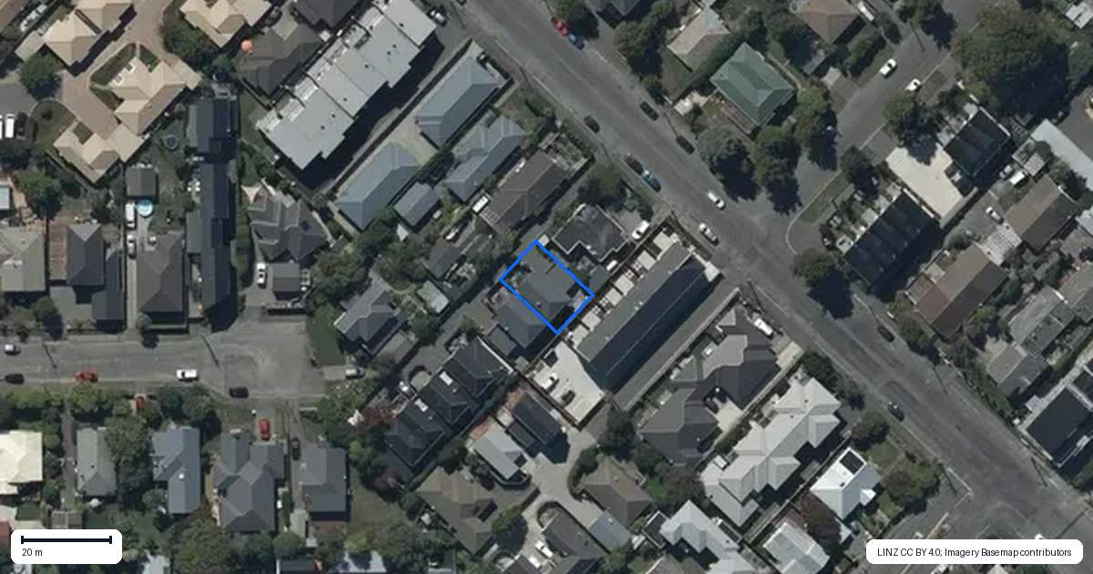 Property context map for 68A Southampton Street, Sydenham, Christchurch