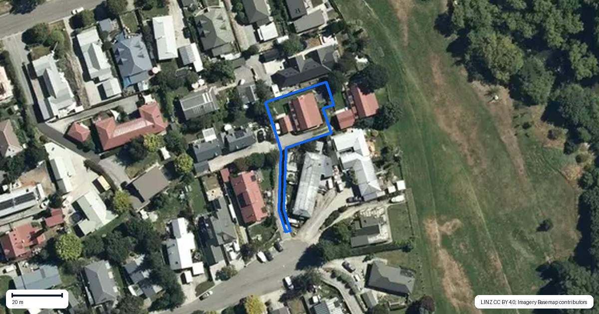 Property context map for 15A Daveys Place, Arrowtown