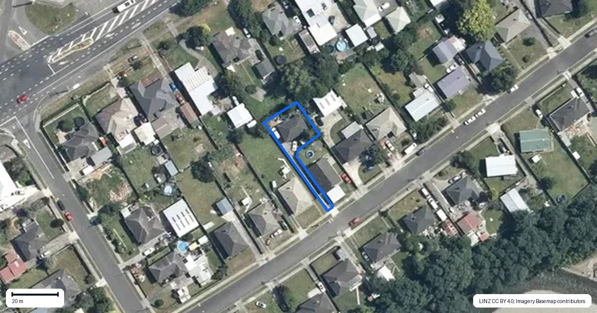 Property context map for 27A Seddon Street, Feilding