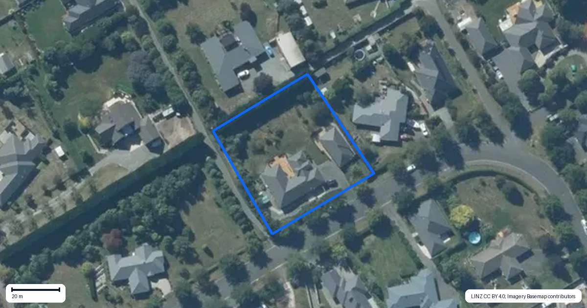Property context map for 24 Manor Drive, Rolleston