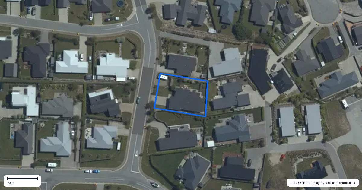 Property context map for 11 Coromandel Street, Wanaka