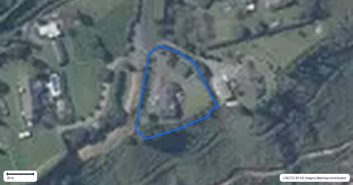 Property context map for 235 Waipapa Block Road, Whakamarama