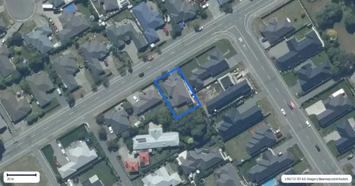 Property context map for 137 Lowes Road, Rolleston