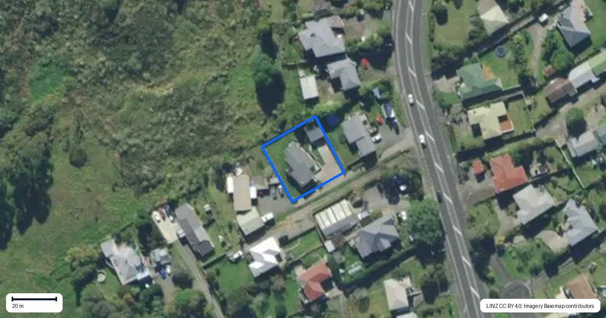 Property context map for 39A Kiripaka Road, Tikipunga, Whangarei