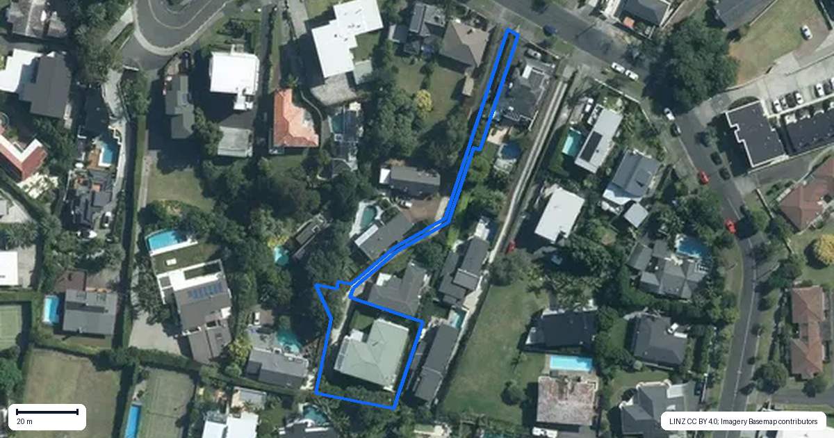 Property context map for 1/35 Selwyn Avenue, Mission Bay, Auckland