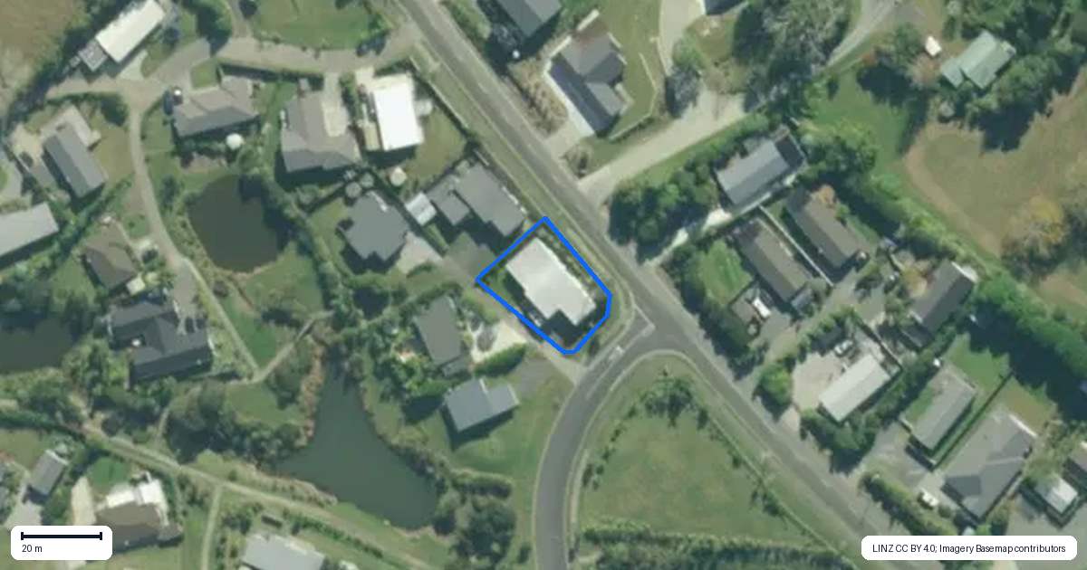 Property context map for 2 Kahu Drive, Mangawhai