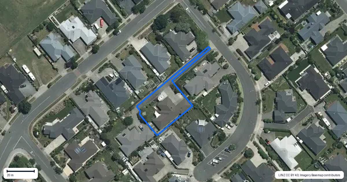 Property context map for 6 Joyce Place, Richmond
