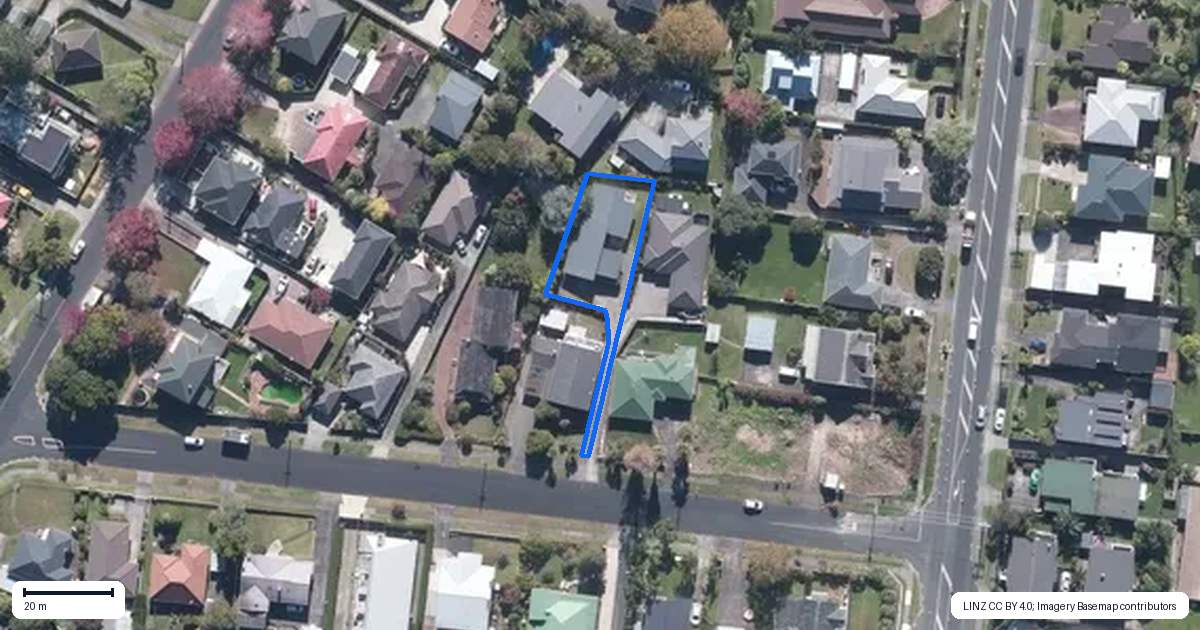 Property context map for 8A Elcoat Avenue, Henderson, Auckland