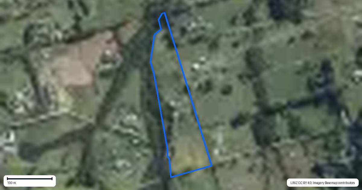 Property context map for 153E Green Road, Dairy Flat