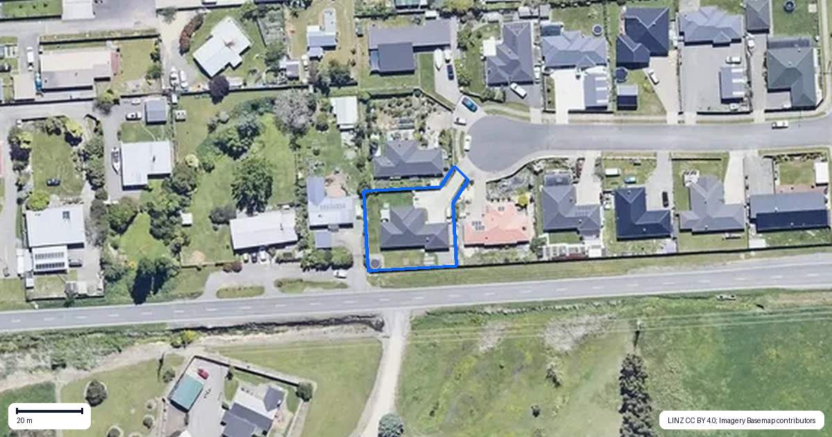 Property context map for 11 McIsaac Place, Renwick