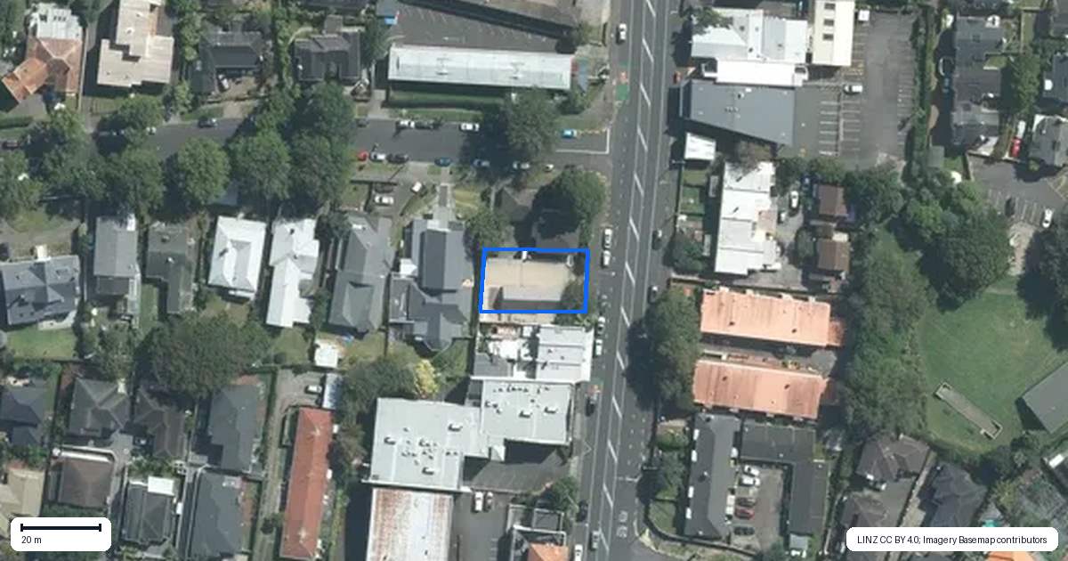 Property context map for 287 Manukau Road, Epsom, Auckland