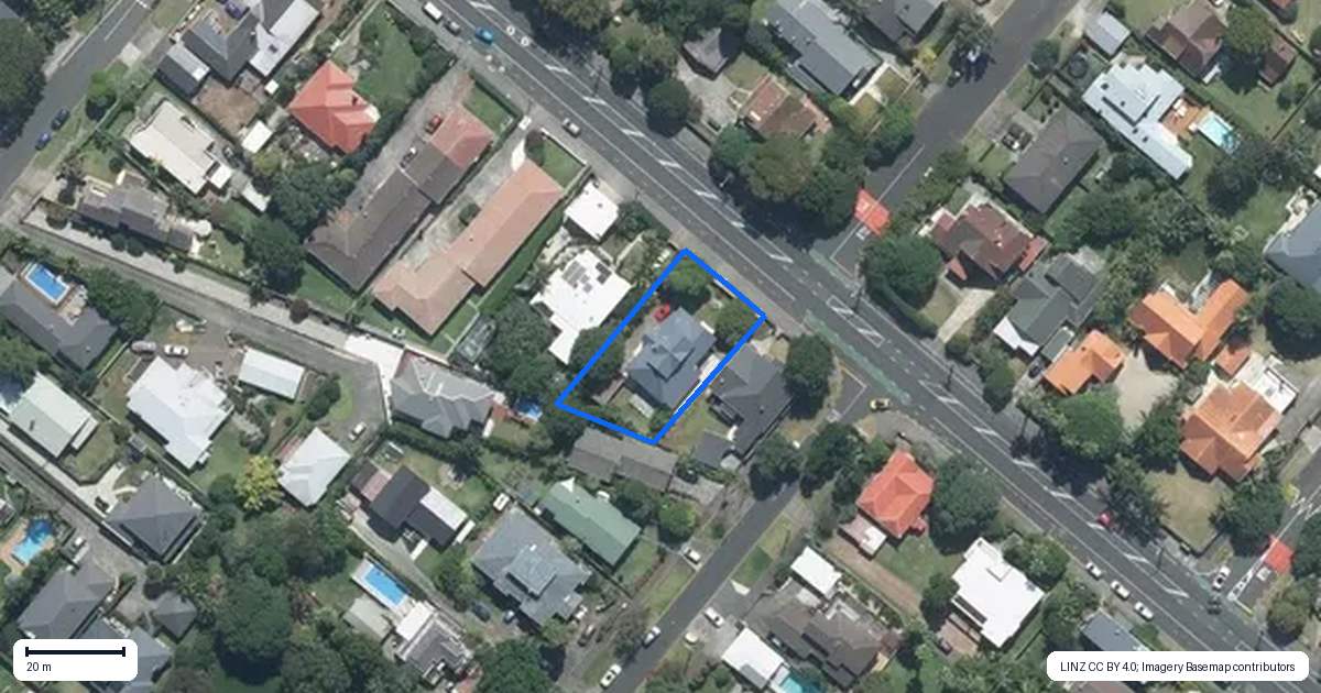 Property context map for 29 Mount Albert Road, Mount Albert, Auckland