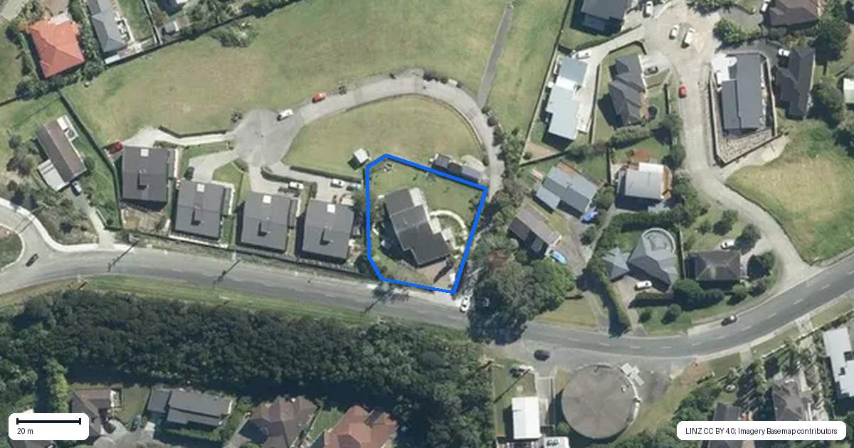 Property context map for 137 West Hoe Heights, Orewa