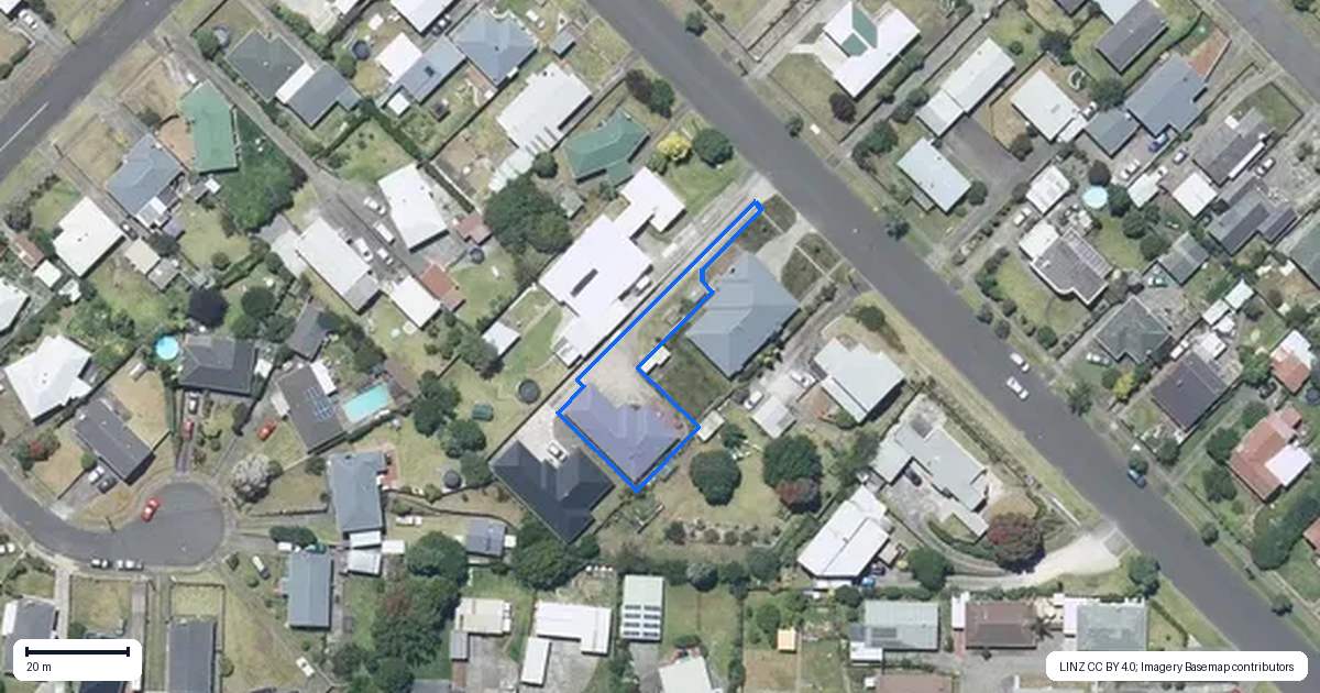 Property context map for 23 Fox Road, Springvale, Whanganui