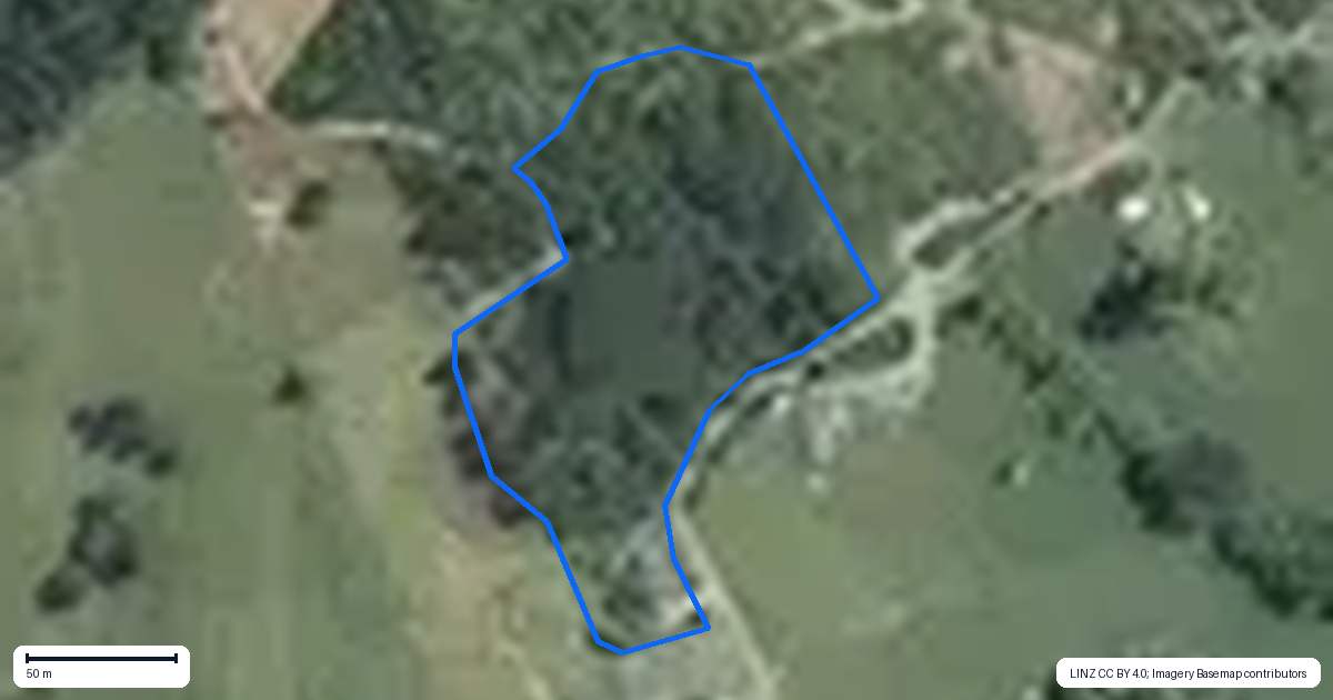 Property context map for 134 Clevedon-Takanini Road, Clevedon