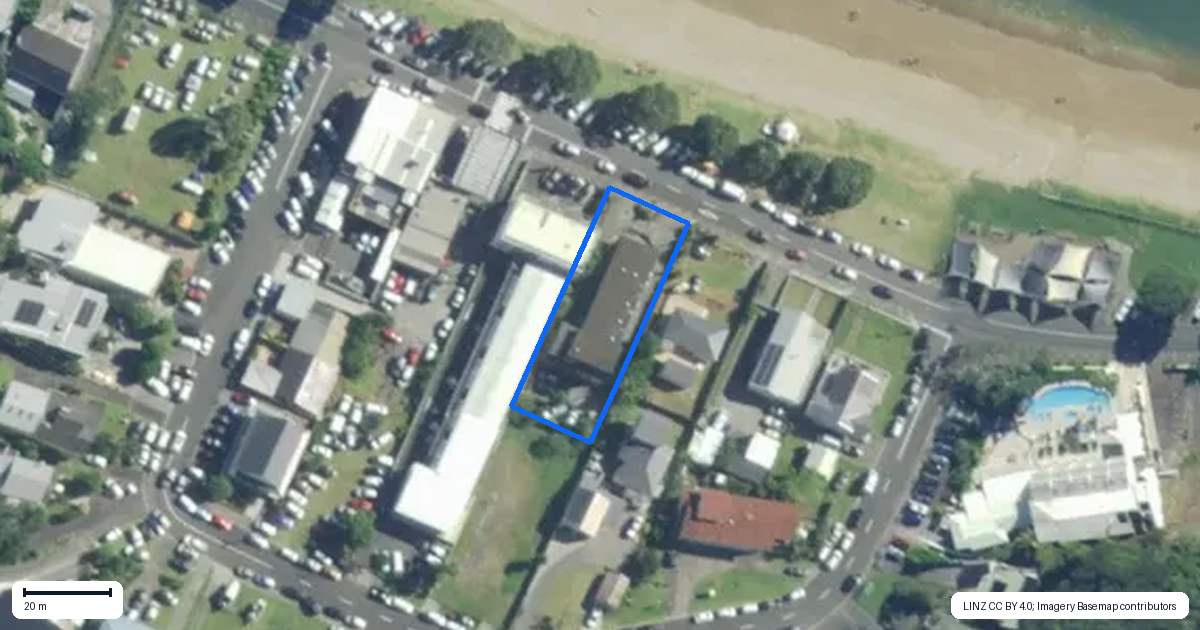 Property context map for 136 Marsden Road, Paihia