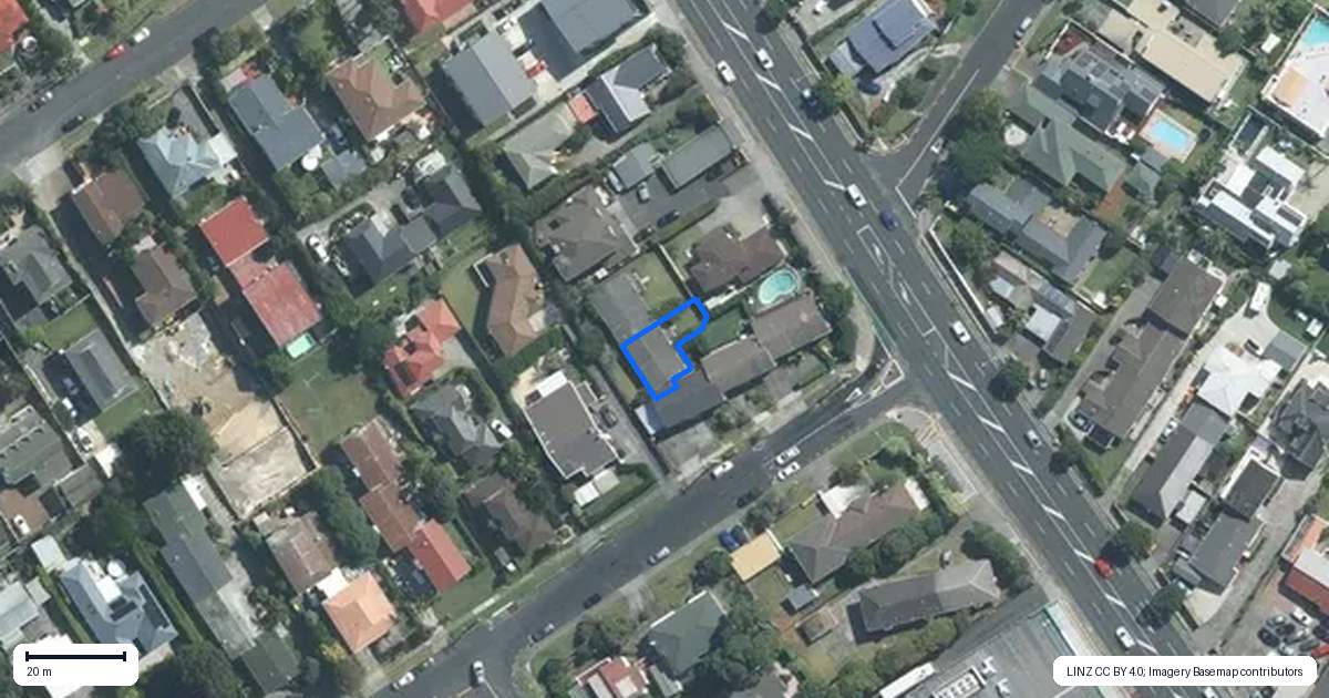 Property context map for 1F Hart Road, Hauraki, Auckland