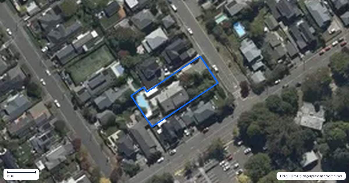 Property context map for 3 Watford Street, Strowan, Christchurch