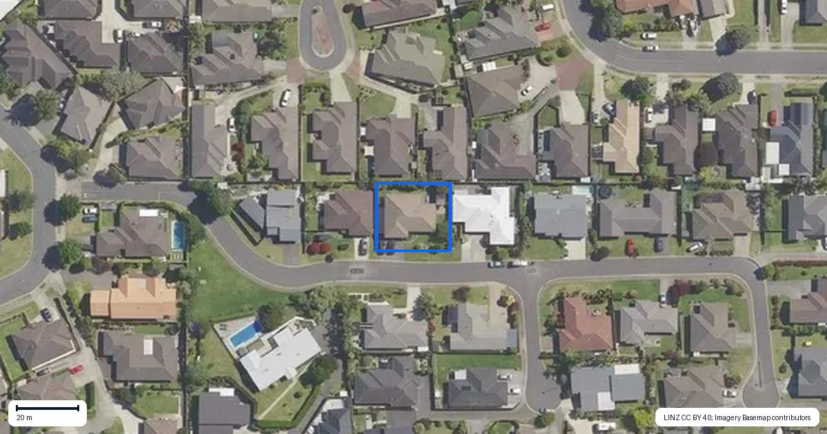 Property context map for 5 Oakwood Way, Papamoa Beach, Papamoa