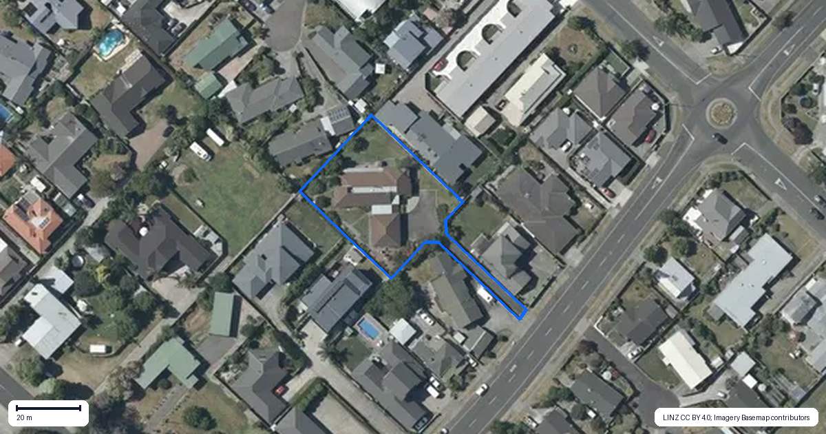 Property context map for 164 Avondale Road, Greenmeadows, Napier