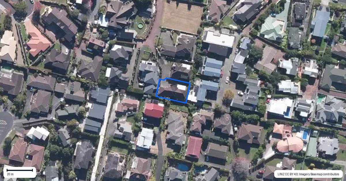 Property context map for 24A Bluefin Way, West Harbour, Auckland