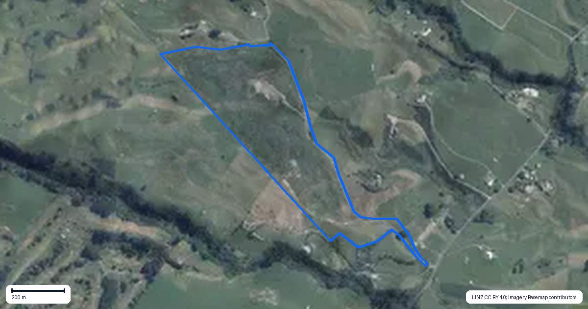 Property context map for 414C Dalbeth Road, Hamurana