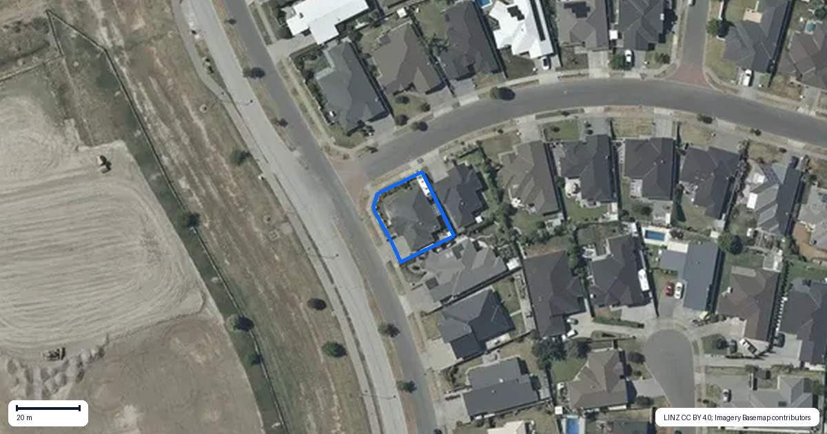 Property context map for 66 Orotu Drive, Poraiti, Napier