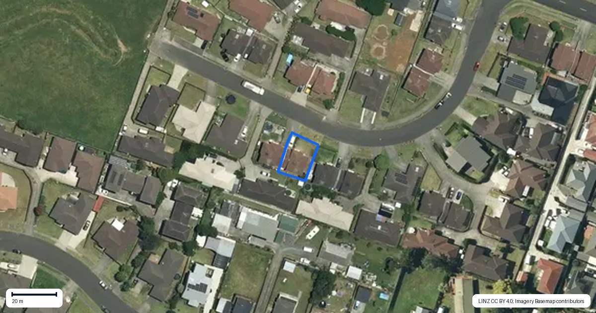 Property context map for 31A Lili Road, Tuakau