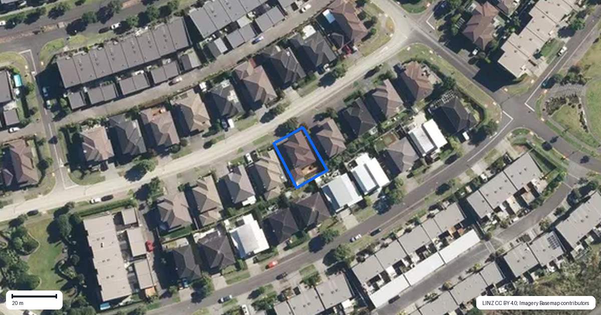 Property context map for 10 Kauriki Terrace, Stonefields, Auckland