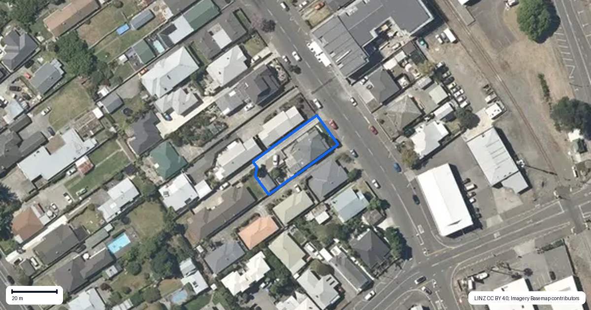 Property context map for 89 Wellesley Road, Napier South, Napier