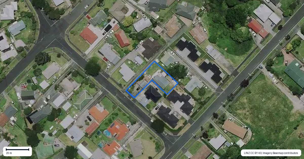 Property context map for 4A Richan Street, Glenview, Hamilton