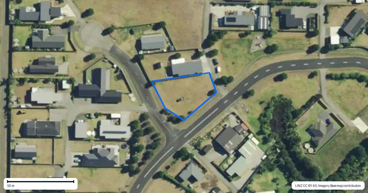 Property context map for 11 Kokopu Street, Ahipara, Kaitaia