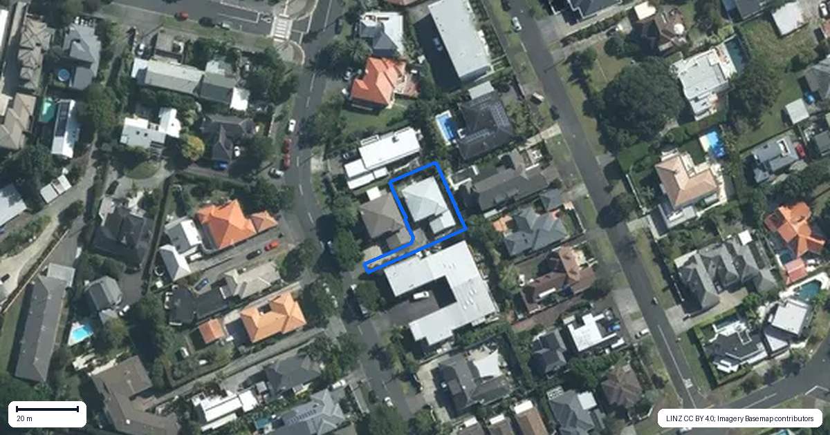 Property context map for 26A Long Drive, Saint Heliers, Auckland