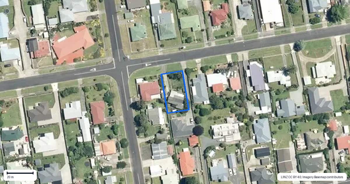 Property context map for 22 Mackay Street, Waihi